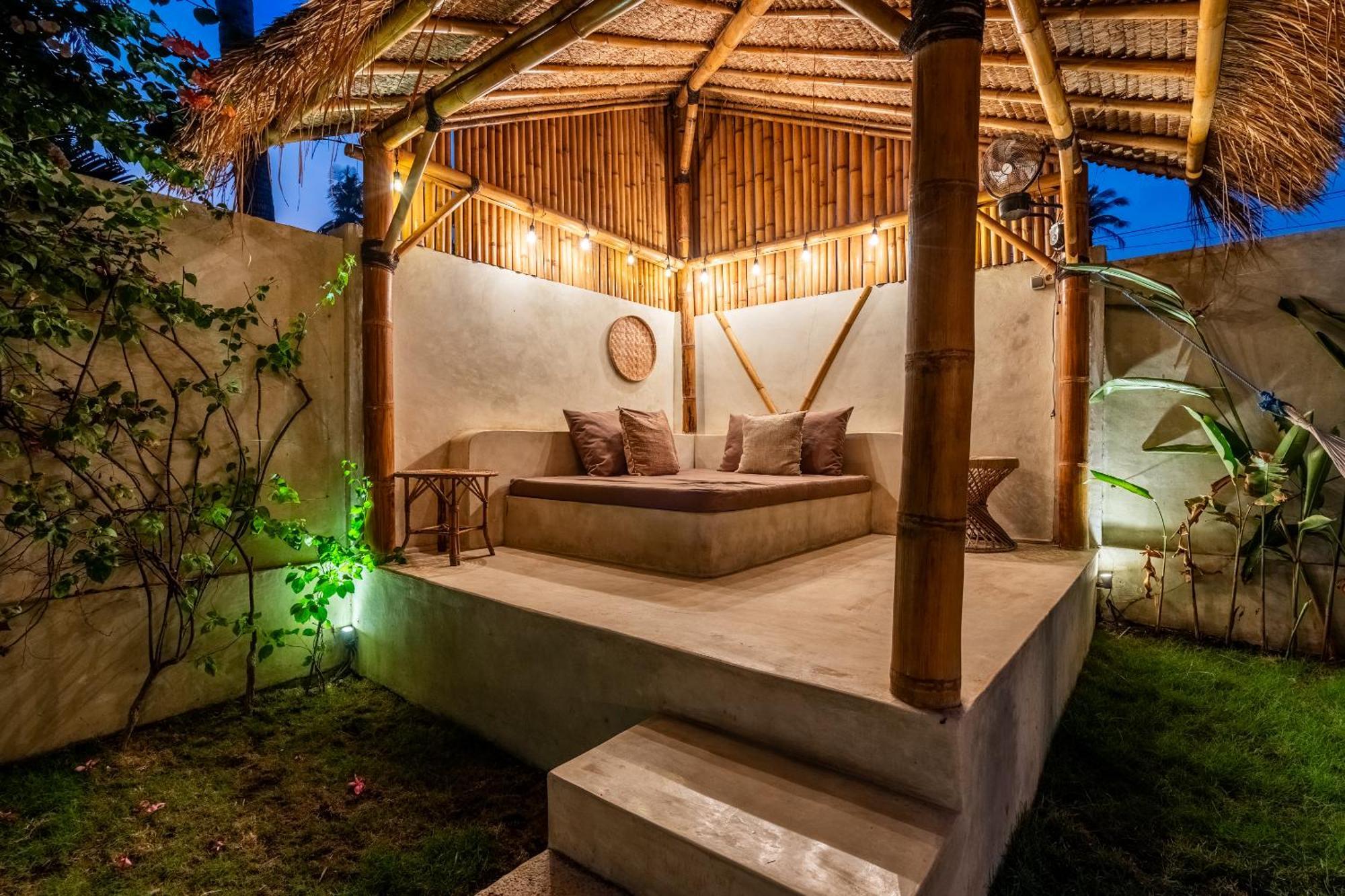 Villa Burung Gili Air Authentic 3-Bedroom Bamboo Villa With Private Pool Exteriér fotografie
